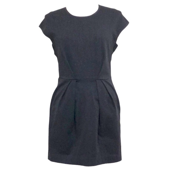 Isabel Marant Dress Size 2 Medium Black Pleated Mini - Picture 1 of 10